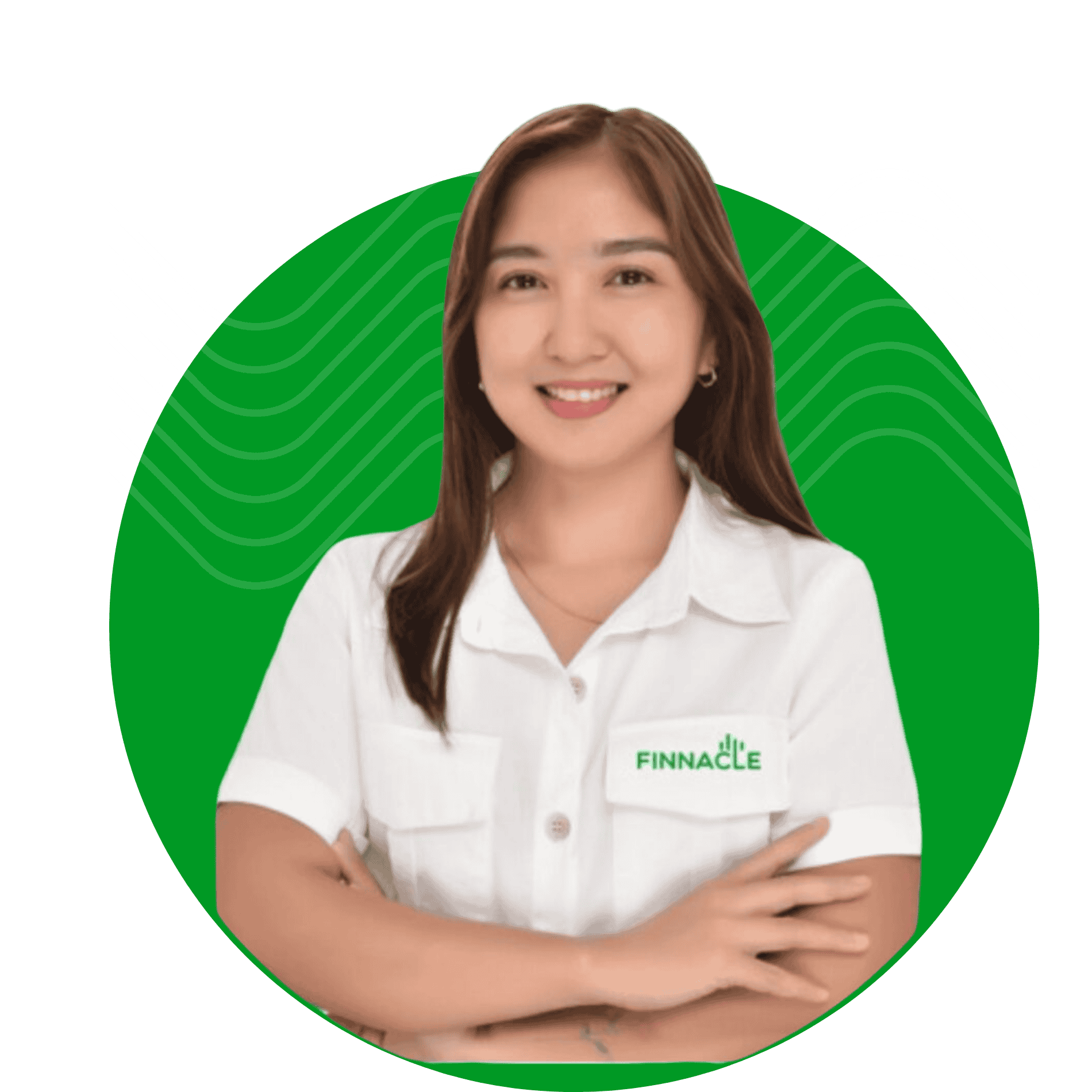 ana float in green bkg